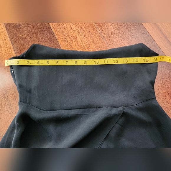 Banana Republic 100% Silk Sleeveless Layered Maxi Dress ~BLACK ~SIZE 2 - Picture 11 of 12